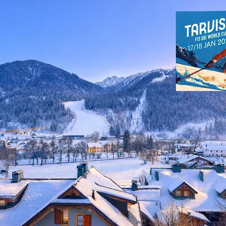 Tarvisio Splendid Retreat With Gym Apartamento
